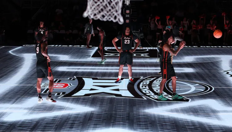 The Fall of the Big 12's Ridiculous LED Basketball Courts
